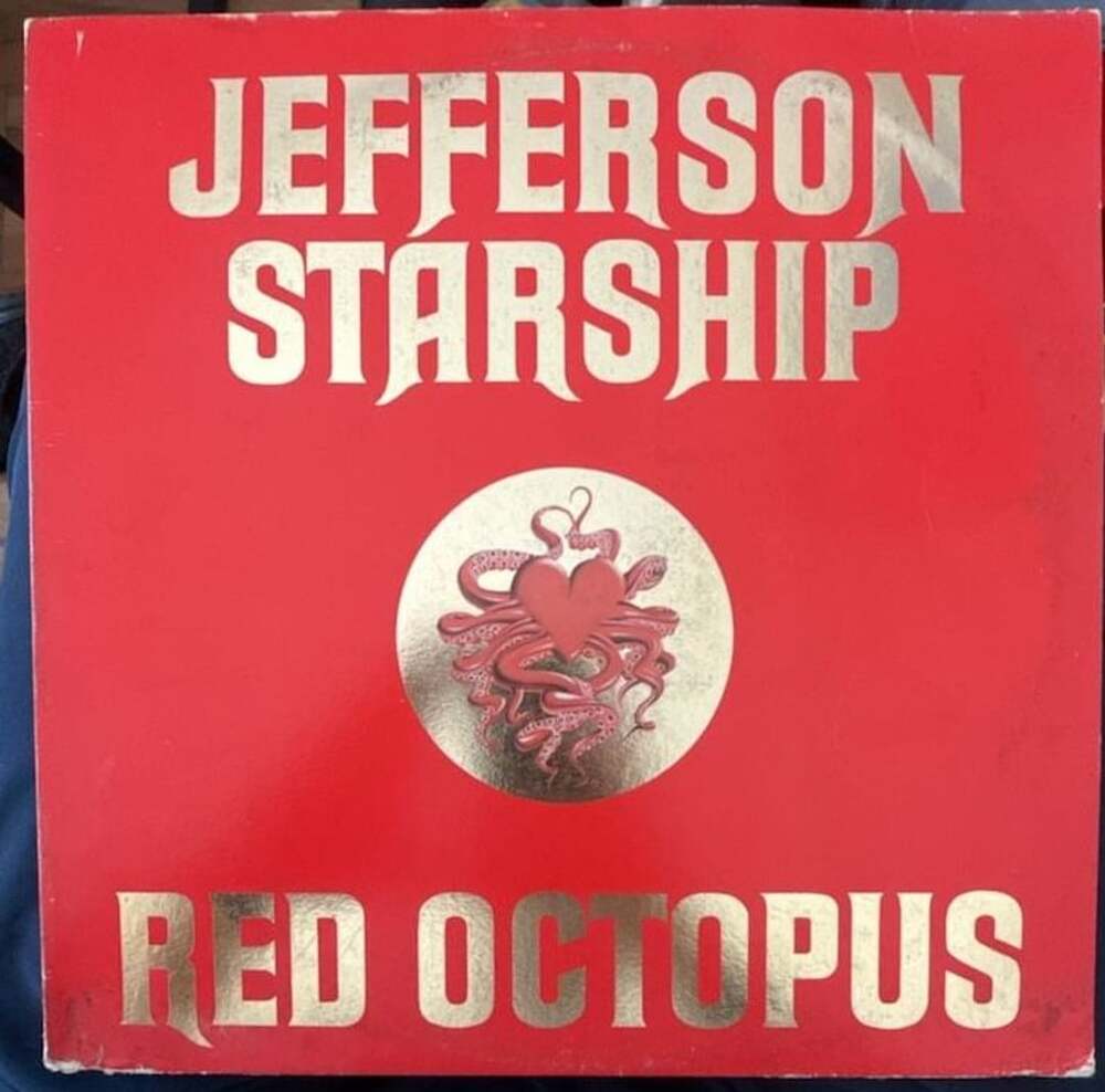 VG+/VG: Jefferson Starship Red Octopus Vinyl LP 1975 Album